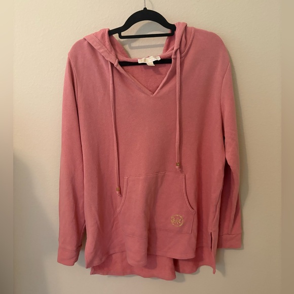 MICHAEL Michael Kors Pink Hoodie Sweatshirt - Picture 1 of 5